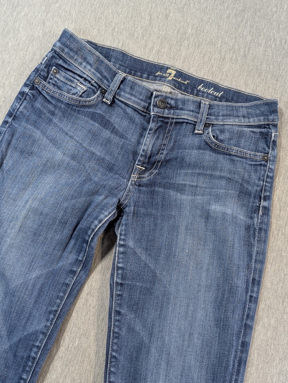 7 For All Mankind Bootcut Jeans Women's 28 Blue